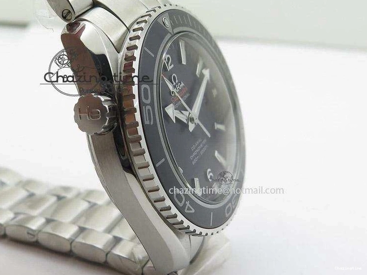 1221 Planet Ocean Professional Ceramic Bezel 45mm 1:1 Noob Best Edition on SS Bracelet A Attractive 8289
